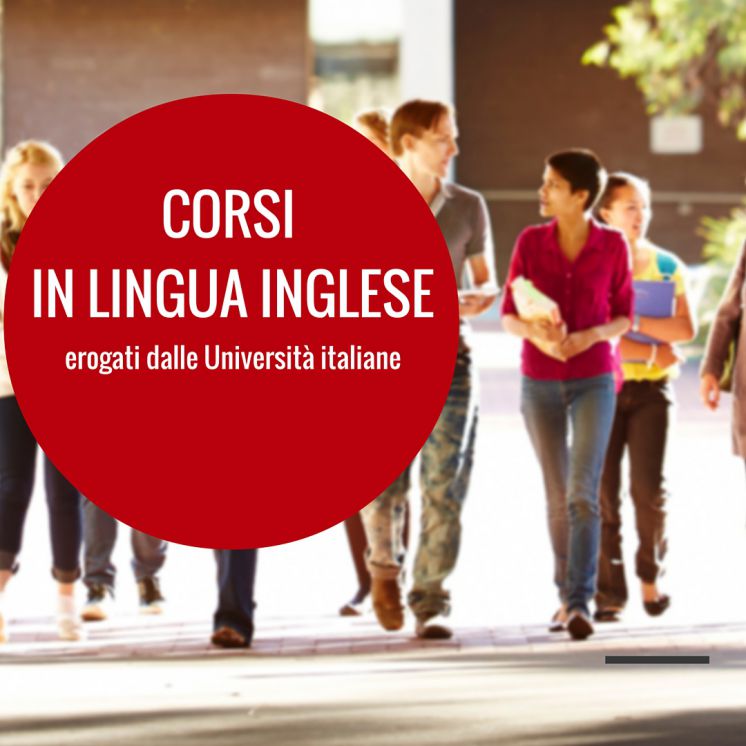 Corsi in lingua inglese erogati dalle università italiane
