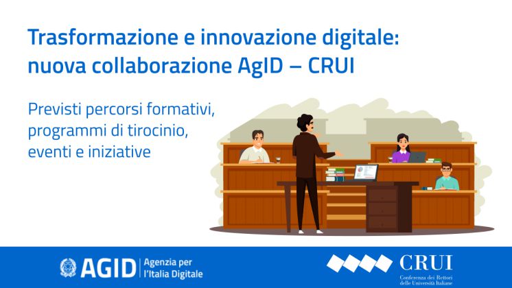 CRUI e AgID insieme per la trasformazione e l&#039;innovazione digitale