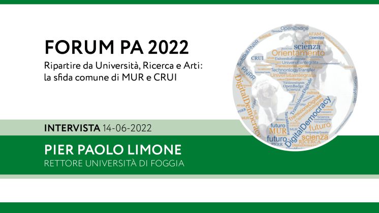 PNRR: Intervista a Pierpaolo Limone, membro della Giunta CRUI e Rettore dell’Università del Salento