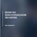 Mozione CRUI sulle Scuole di Specializzazione di area sanitaria