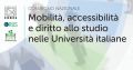Mobilità, accessibilità e diritto allo studio nelle Università italiane