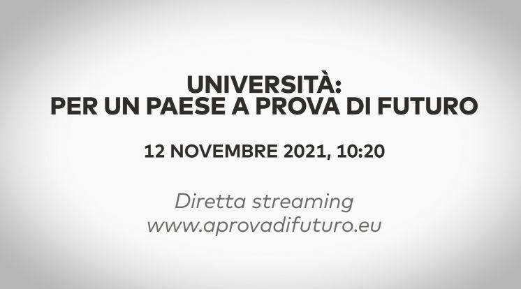 Università: per un Paese a prova di futuro